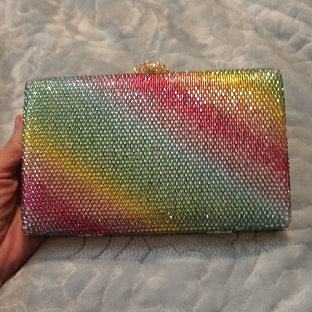 Alessi Rainbow Crystal Clutch